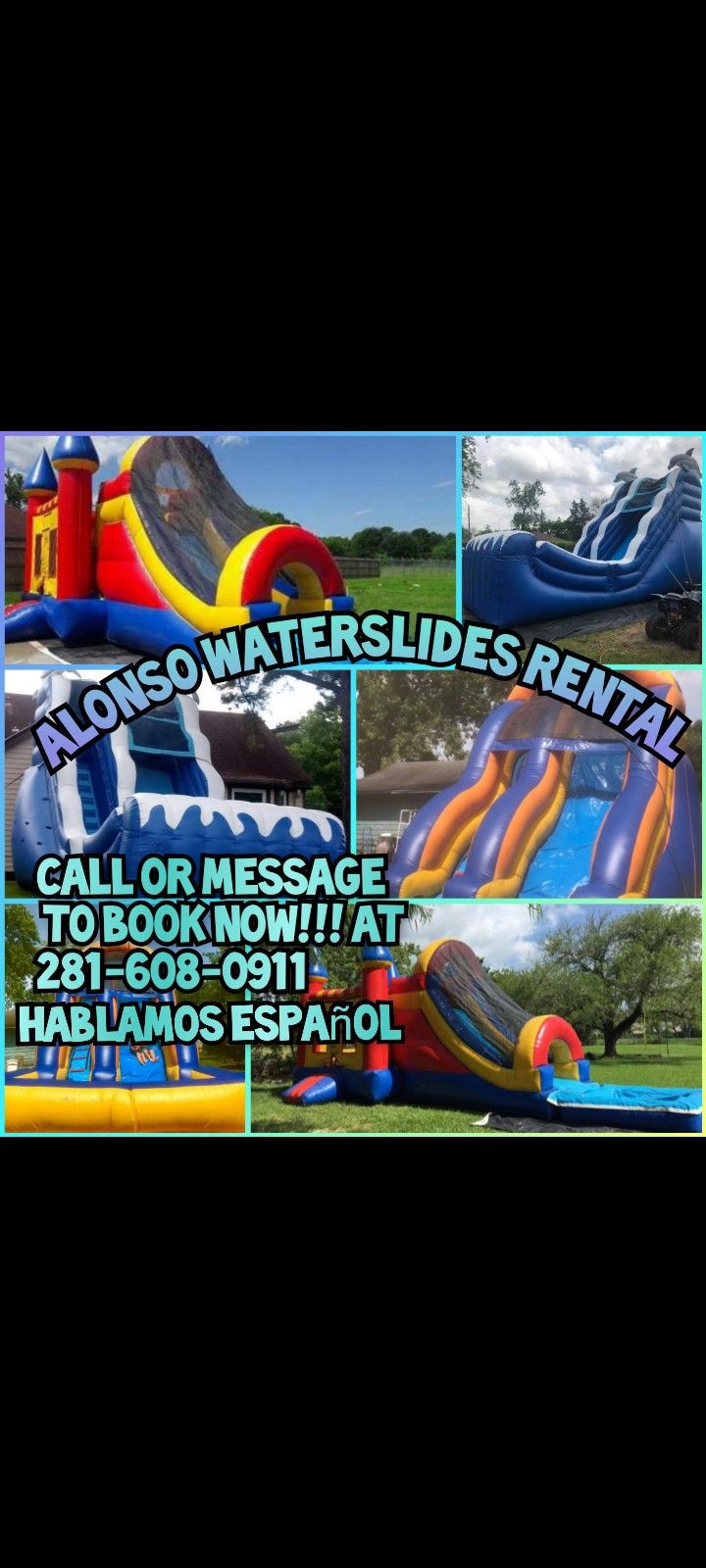 Waterslides