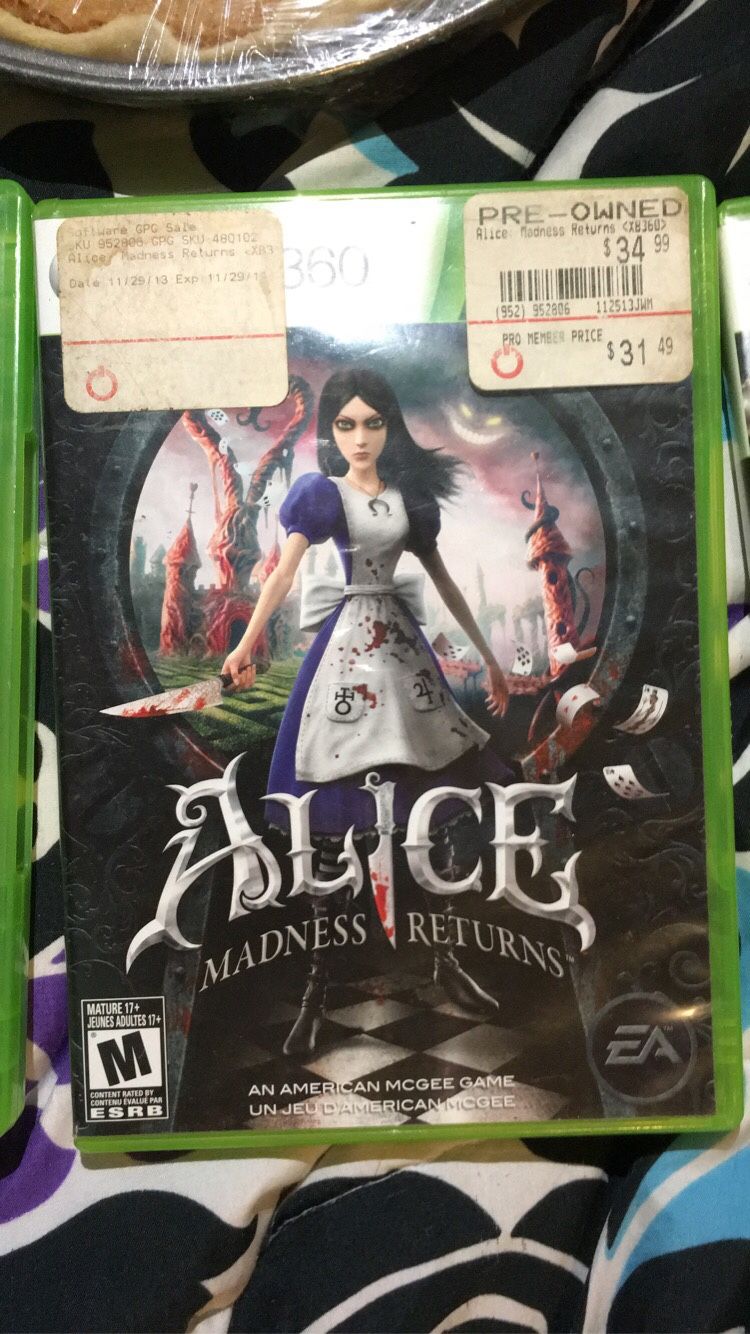 Alice: Madness Returns XBOX 360