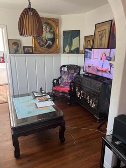 Rosewood coffee table