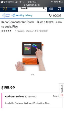 Brand new unopened box.. Kano computer kit touch!!!