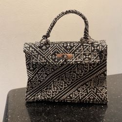 Black And White Purse
