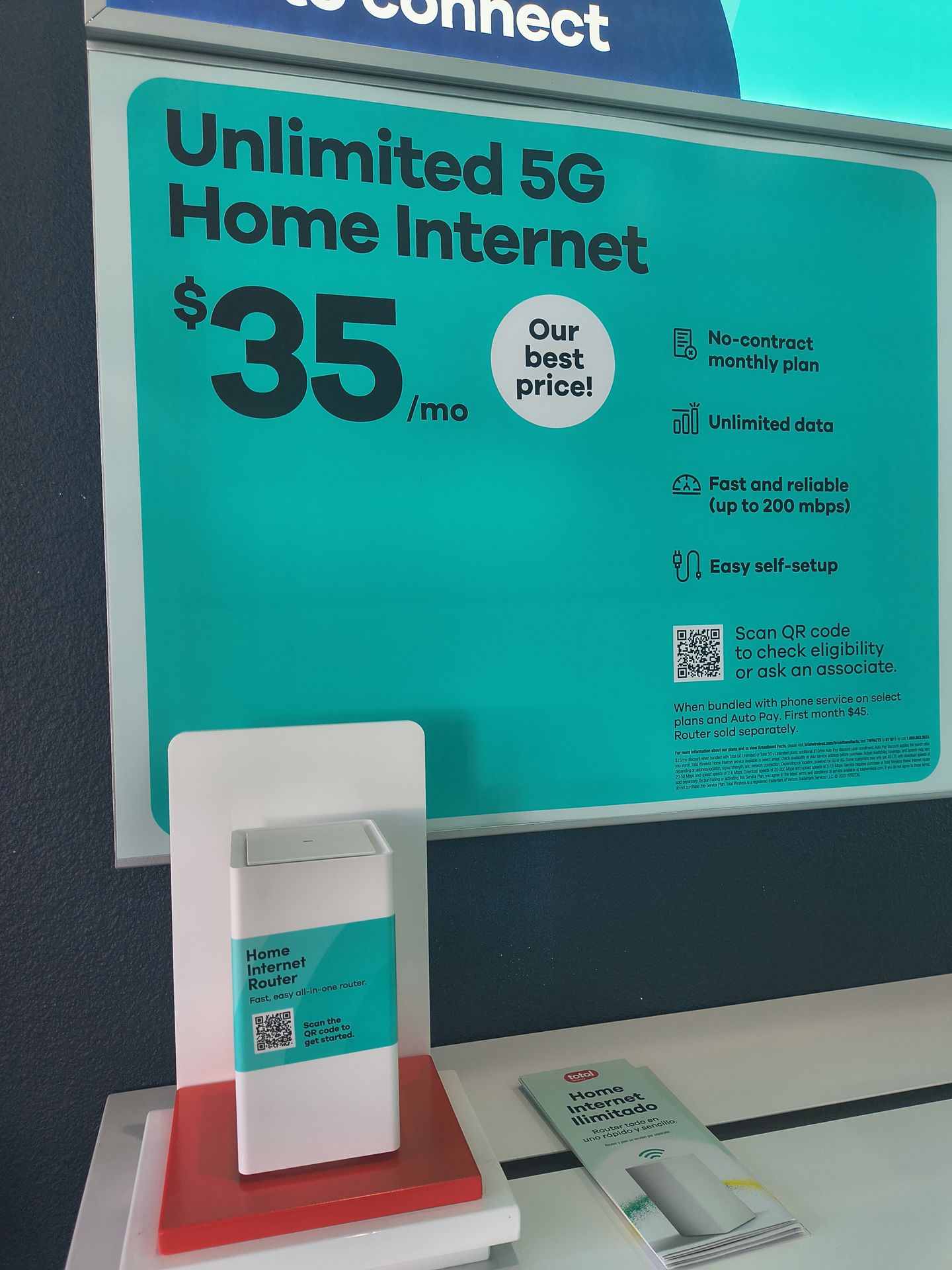 Home Internet $35 on autopay
