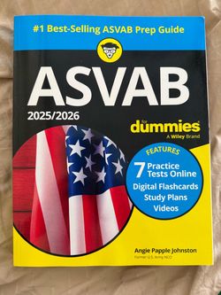 #1 Best Selling ASVAB Study Guide