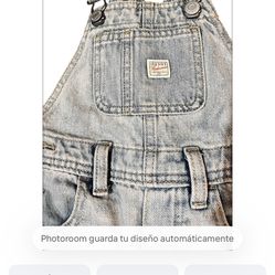 Overall de mezclilla Size(4T) Old Navy