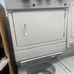 Whirlpool Stackable Washer And Dryer White Color Electric 