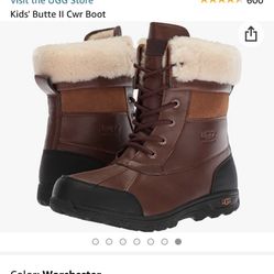 New Ugg Butte Boot Brown Size 6 