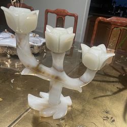 Marble Candle Holders