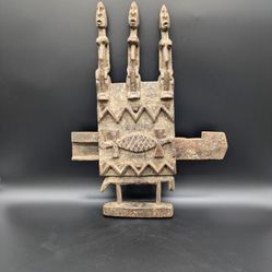 Vintage African Dogon 3 Guardian Door Lock | Mali