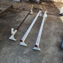 Weather Guard Pipe Ladder Roof Rack Bars Commerical Cargo Van Sprinter E350 Ford Express Savanah