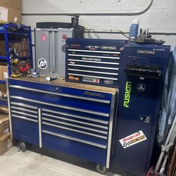 Snap On Tool Box.  Filled With Snap On and Other Tools 