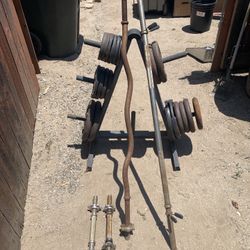 155 lb Weight Set