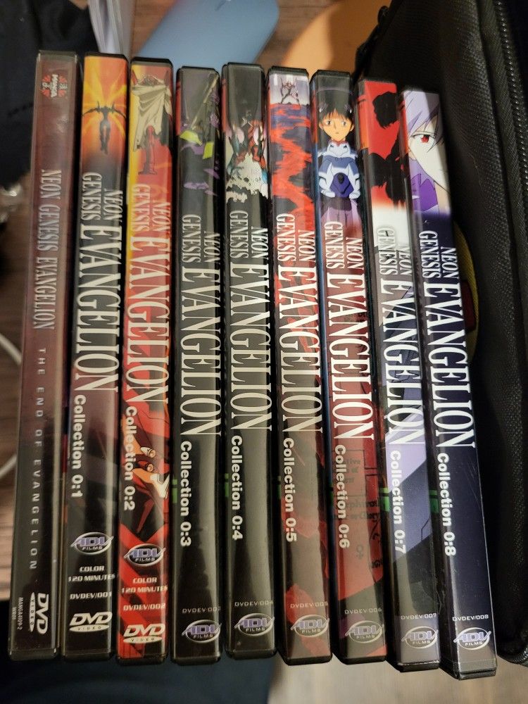 Neon Genesis Evangelion DVD Set (2000/2001 Release)
