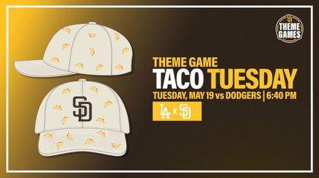 Taco Tuesday Themed Padres Hat *BONUS