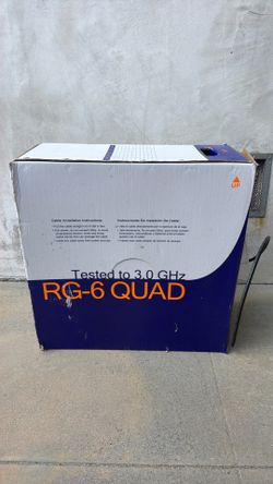 RG-6 Coaxial Cable - at least 500’ left