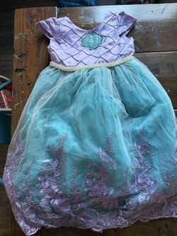 Ariel Light Up Dress Size 5/6