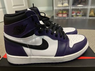 Used Jordan 1 High "Court Purple White"