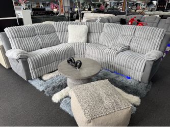 🔥Extended 4th Of July Sale!!🔥Beautiful Reclining Sectional Selling Fast 🚨🚨