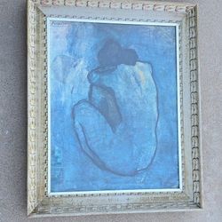 Pablo Picasso "Blue Nude"