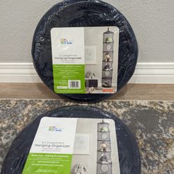 Mainstays Kids Hanging Organizer 6 Compartment Mesh Closet Stores Toys Clothing& Accessories 