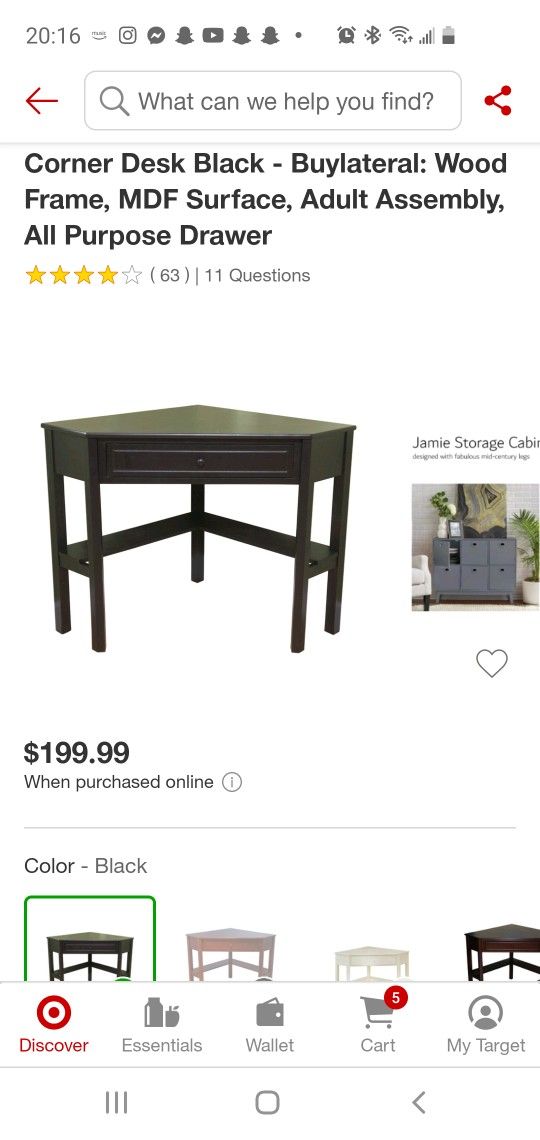 Corner Desk
