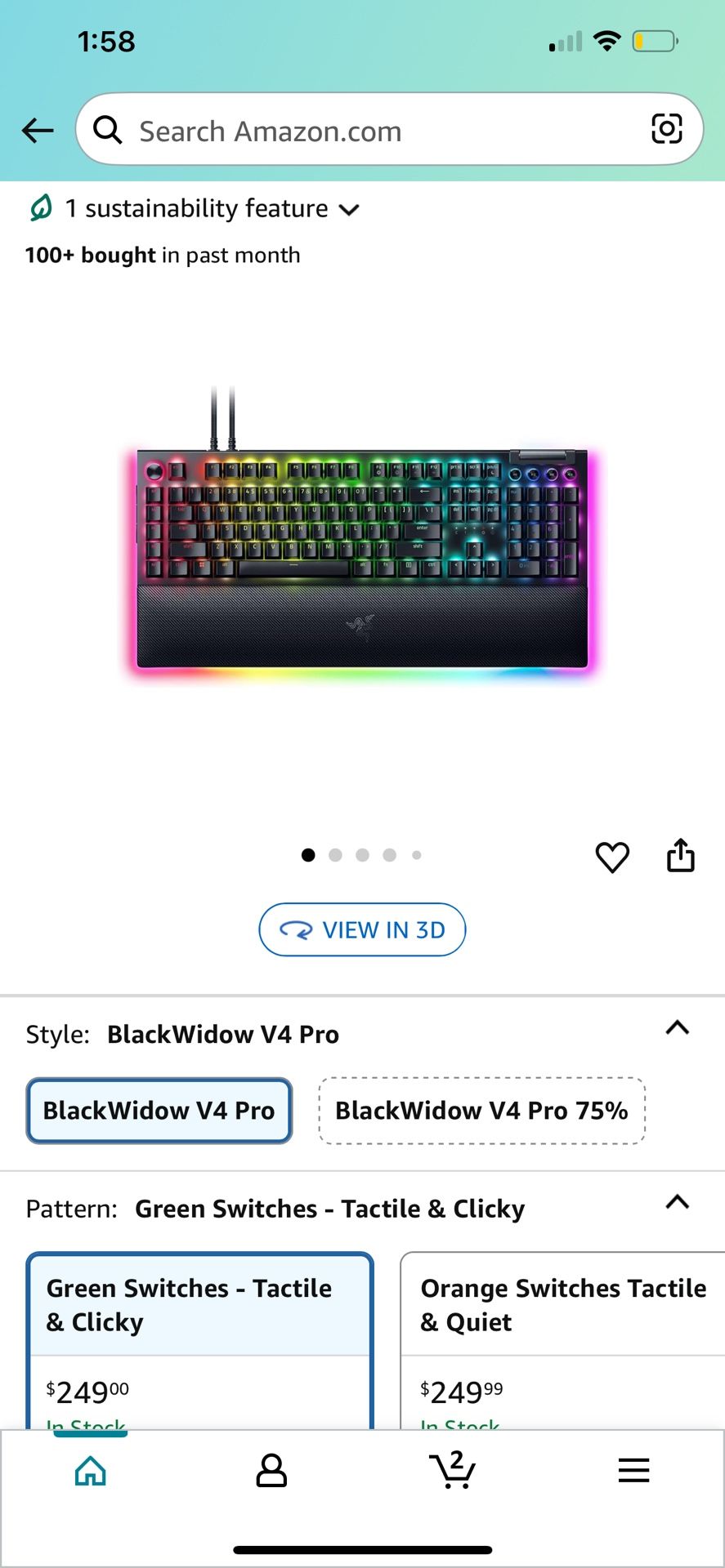 Keyboard Gameing V4 Pro