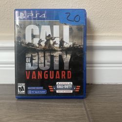 Call Of Duty Vanguard PS4