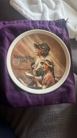 Norman Rockwell Plate