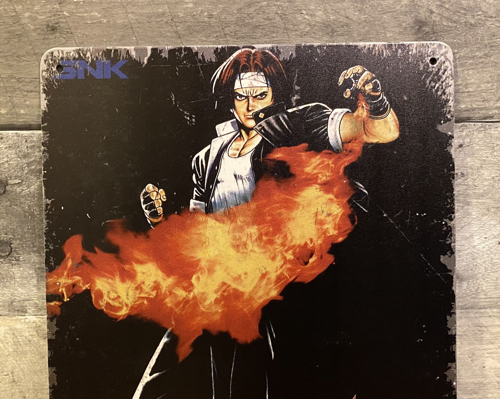 The King Of Fighters Kof 95 Video Game Room Man Cave Metal Tin Poster Sign 8x12