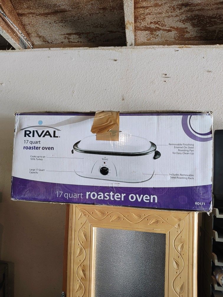 Rival 17 quart roaster oven