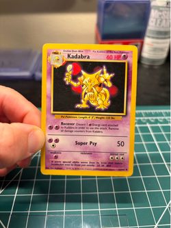 Pokemon Kadabra Base Set