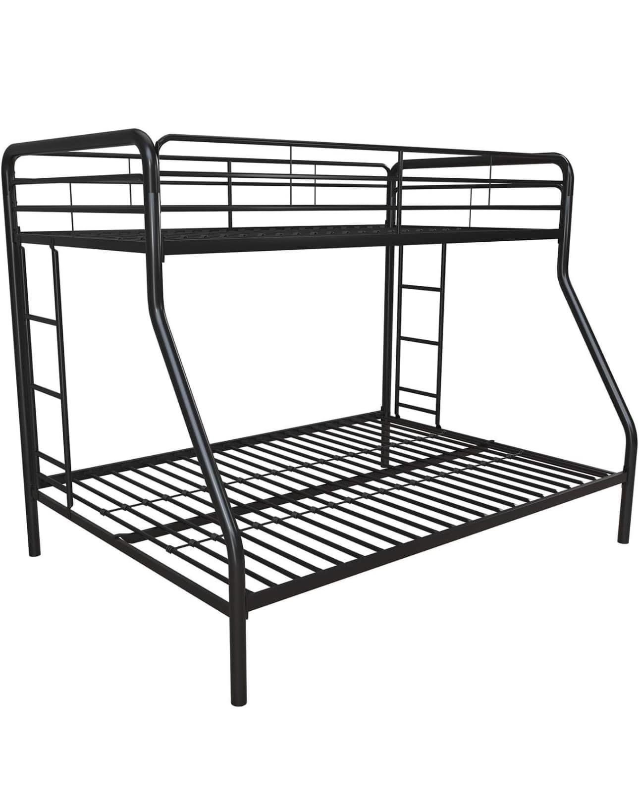 Twin Over Full Bunk Bed Metal 