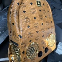 Mcm Bag With bluetooth Speakers 