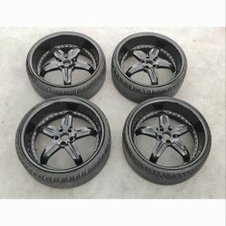 22 Inch Foose Wheels 5x4.5 Lug Pattern 22s Rims 