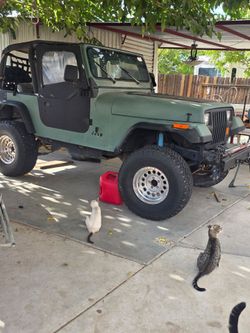 95 JEEP WRANGLER YJ HALF DOORS $500