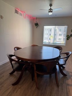 Tables and 6 Chairs- Custom
