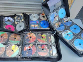 Thick Full Binders Mix Media DVD's Music Blu-ray Movies Set