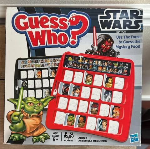 Star Wars Guess Who Game COMPLETE just $8 xox