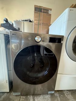 LG Front Load Dryer Stainless Steel