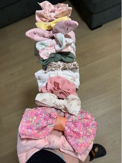 Baby girl bows / moños de bebe