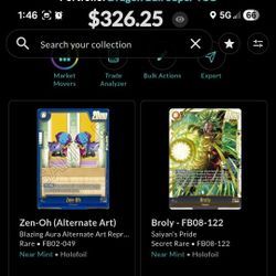 41 MINT condition Dragon Ball Super Fusion World Collection For Sale!