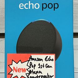 Amazon Echo Pop 1st Gen Alexa Smart Speaker New 