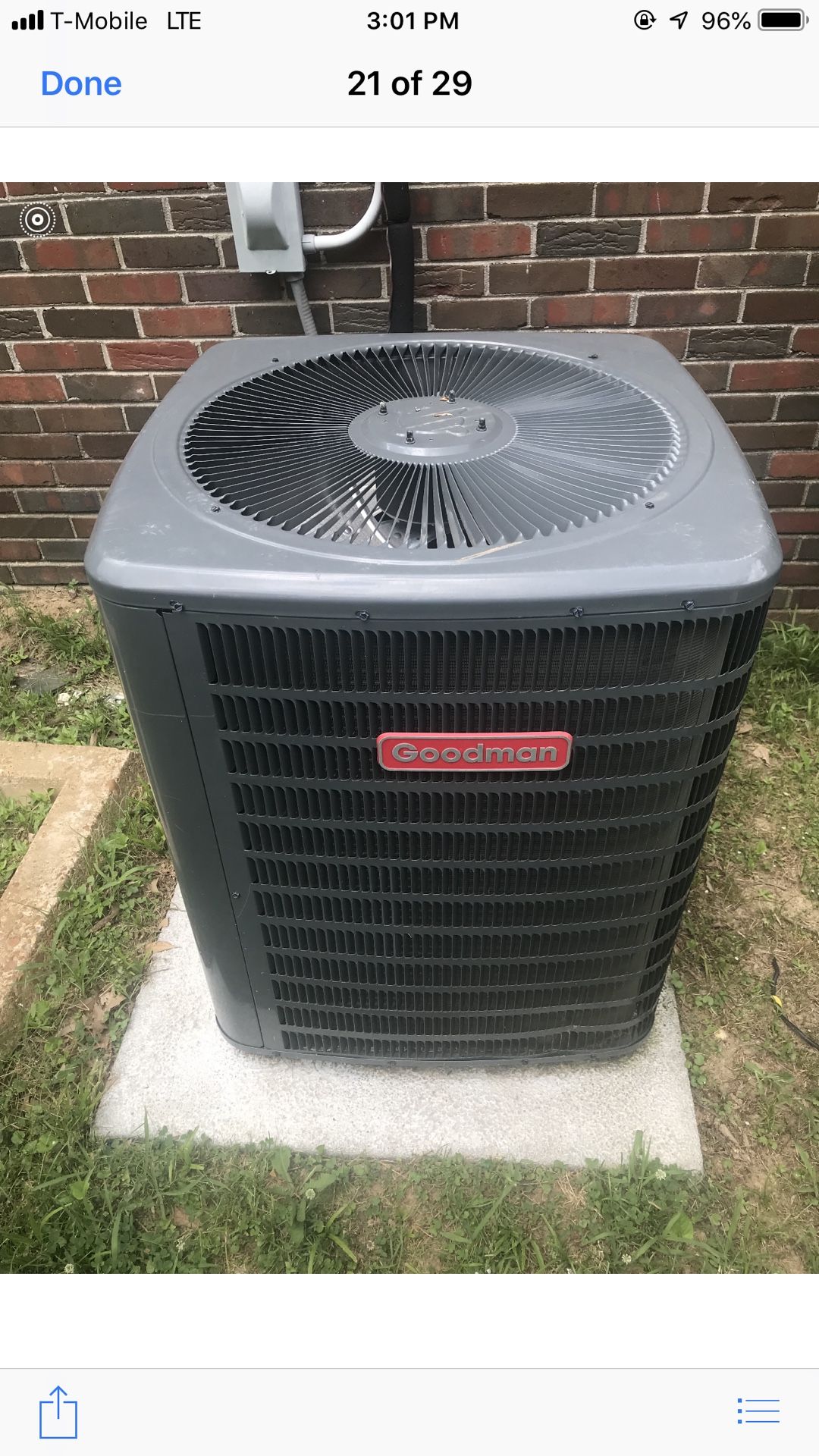 Air conditioning and coil to match 2 ton system