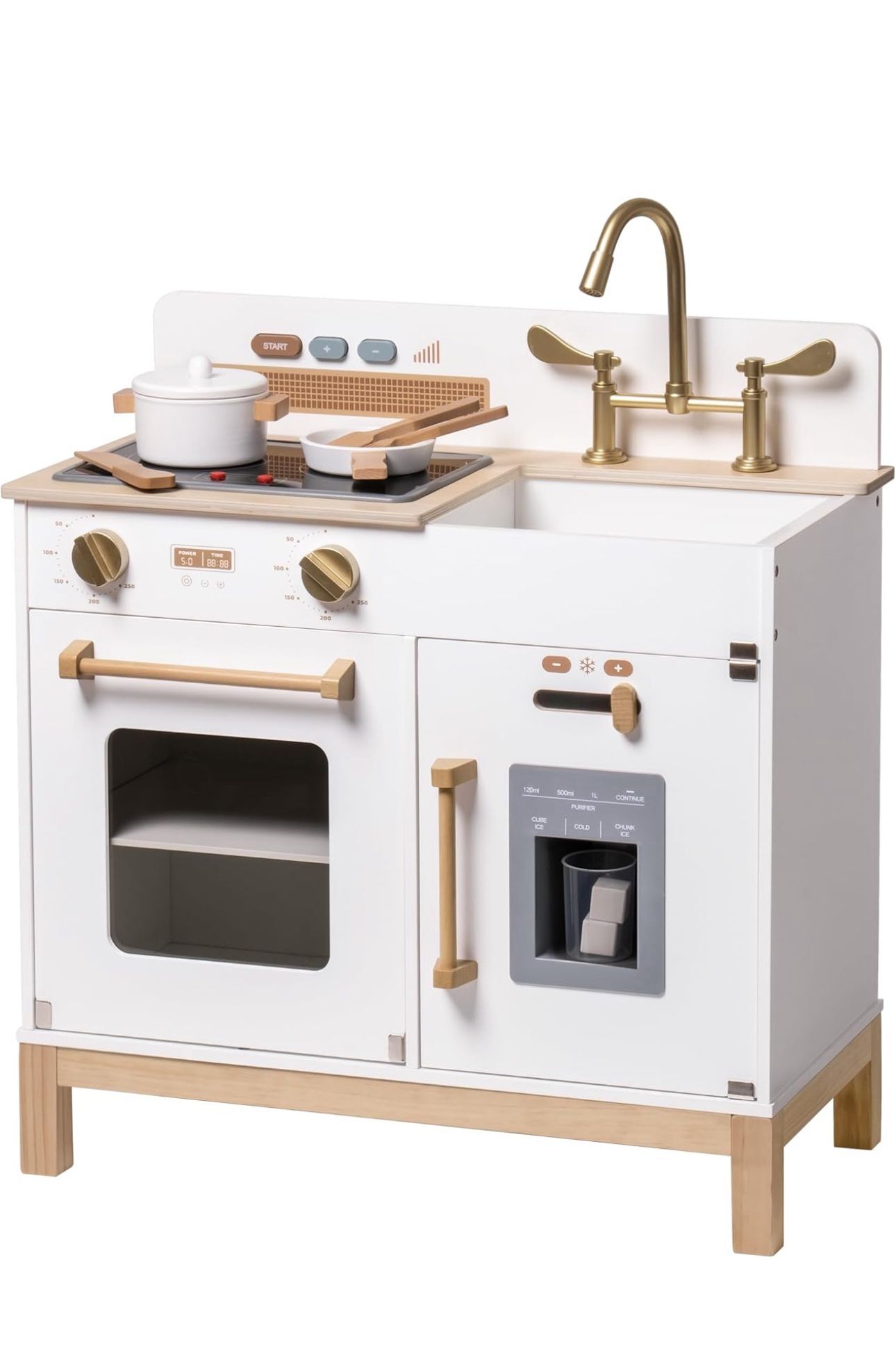 Wooden Kids Play Kitchen