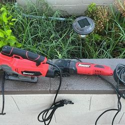 Bauer Corded Power Tool Lot - 4 Pieces