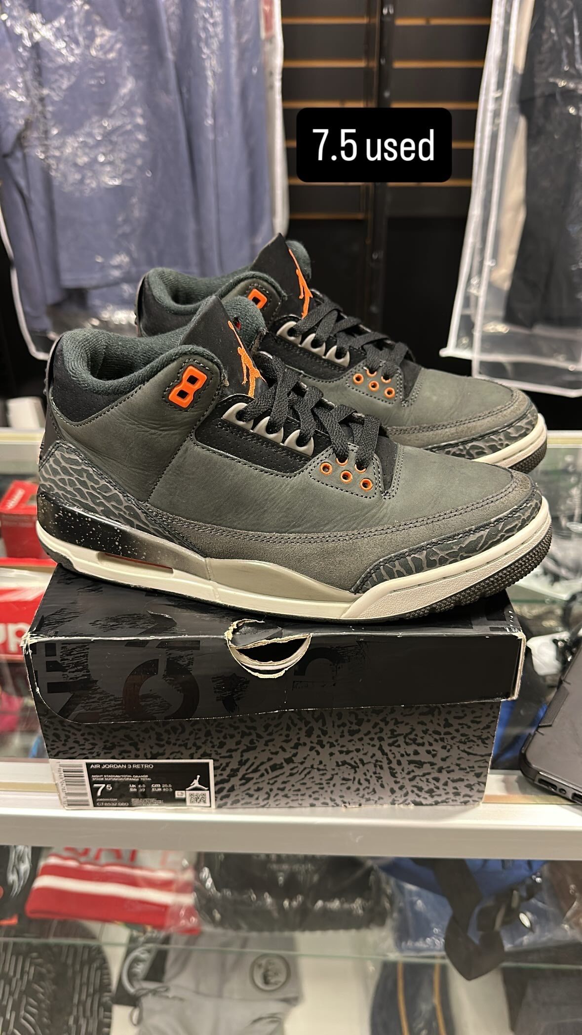 Jordan 3 Fear