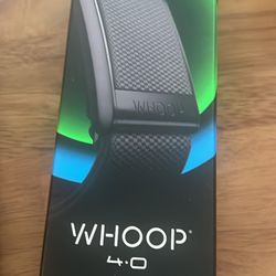 whoop 4.0 — brand new, never used