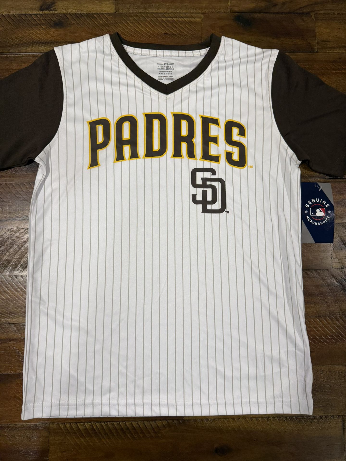 San Diego Padres Boys Jersey Size L 10/12