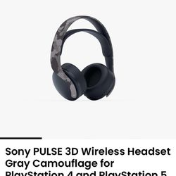 Ps4 Wireless Headset Brand New