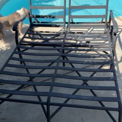 Double Lounge Chair - Metal