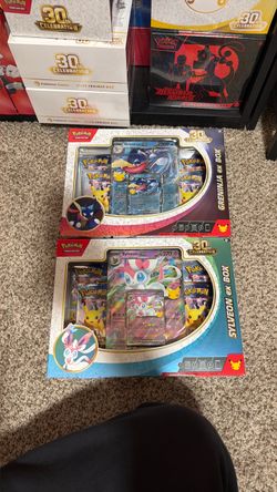 Pokemon 30th EX boxes